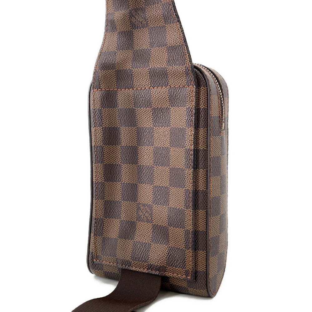 LOUIS VUITTON Authentic Brown Damier Shoulder Bag - Picture 3 of 15
